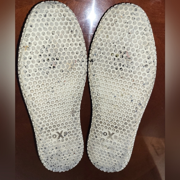 OXS Mens Leather & Nylon Upper Real Rubber Sole Sneakers MADE IN ITALY Size 8.5 - Picture 9 of 10